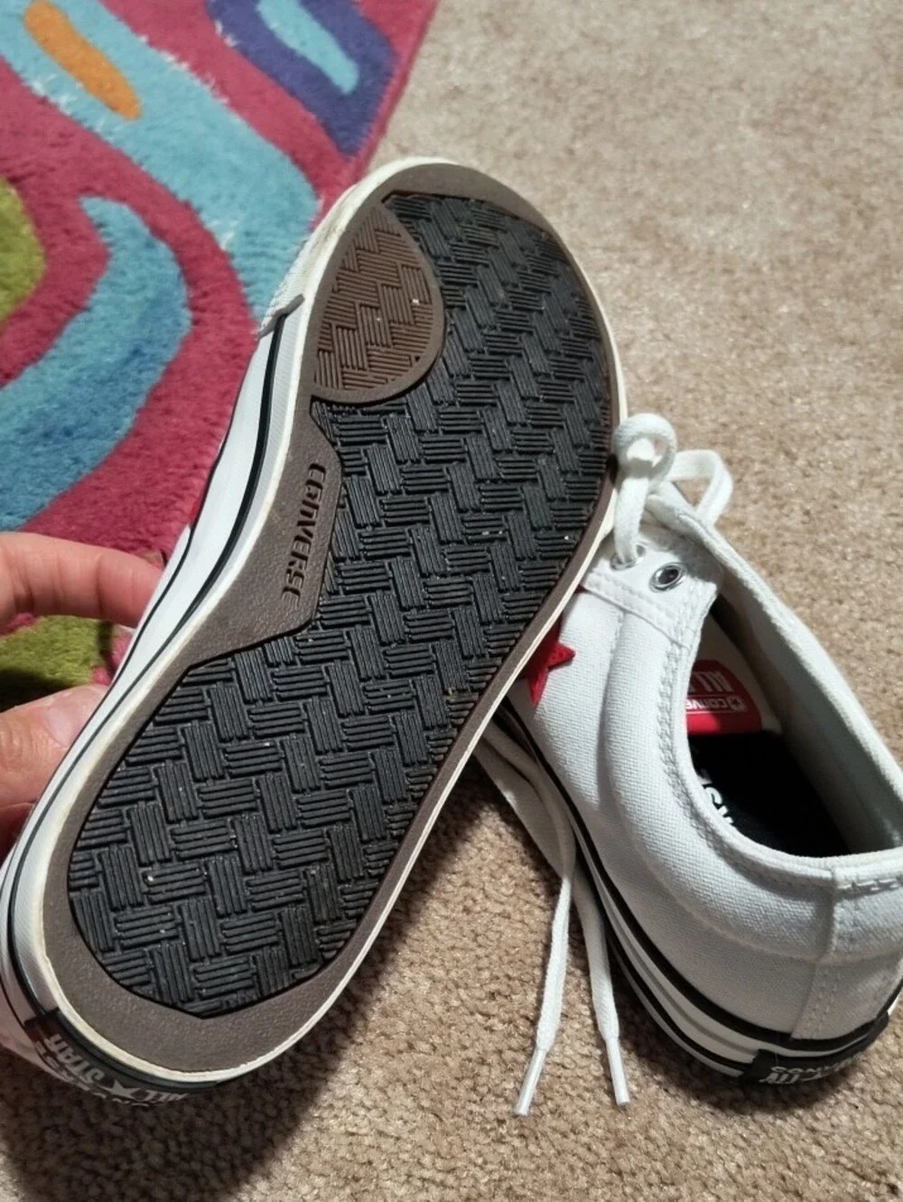 Converse excellent worn